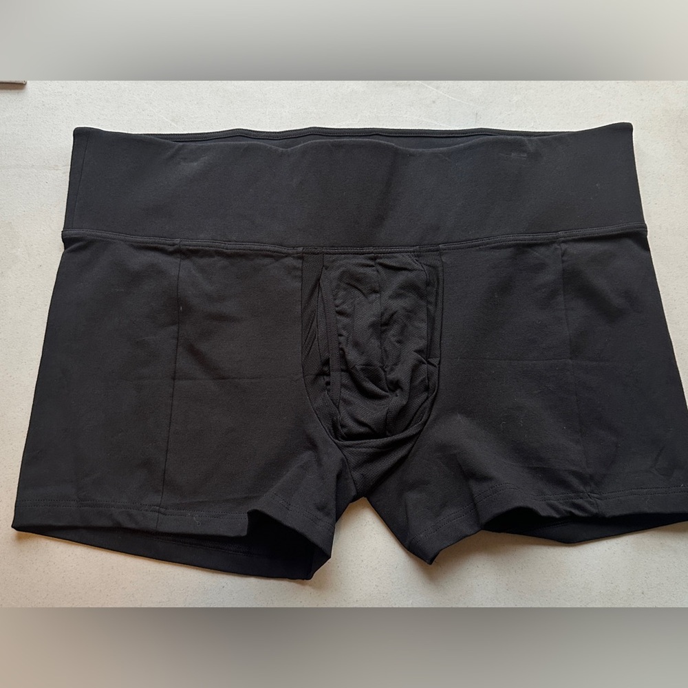 SPANX Men’s XXL Cotton Boxer Brief Underwear with Mesh Cooling, NWOT - Picture 5 of 5